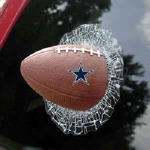 Dallas Cowboys NFL Shatter Ball Window Decal  Sports 