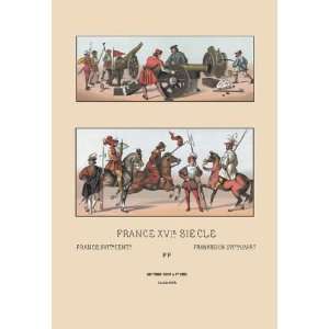 Exclusive By Buyenlarge Military Costumes of Sixteenth Century France 