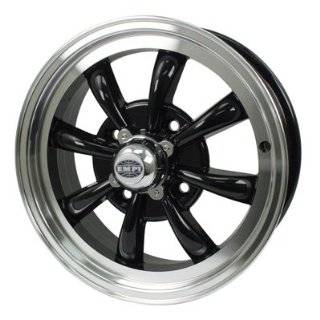  EMPI VW 8 Spoke Wheel, Silver w/Polished Lip, 5.5 4/130 