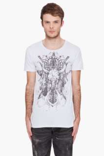 Balmain Buffalo Print T shirt for men  