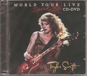 Taylor Swift Speak Now World Tour Live Hong Kong CD+R0 DVD 