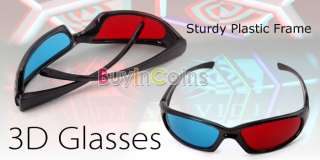 New Red Blue Cyan 3D Glasses 3 D Dimensional  