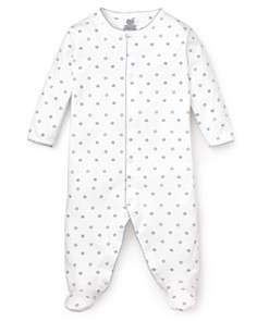 Noa Lily Infant Boys Star Footie   Sizes 3 9 Months
