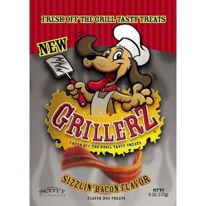   , Soft Chews for Dogs. Sizzlin Bacon Flavor.