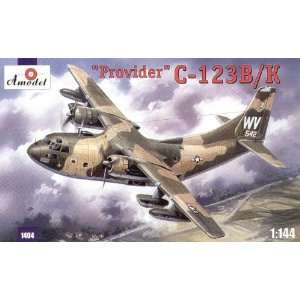   Model 1/144 C123B/K Provider USAF Cargo Aircraft Kit Toys & Games