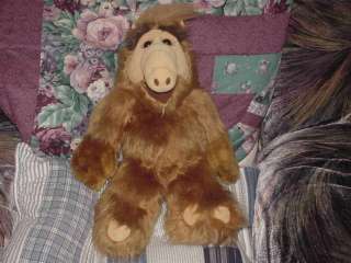 18 Talking ALF Plush Toy From Melmac 1986 Very Nice  