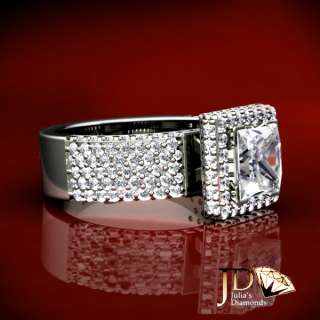 29 CT Princess Diamond Engagement Ring D VVS1 5635553  