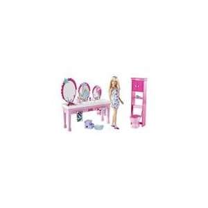   Barbie Sisters Beauty Fun Bathroom and Skipper Doll Set Toys & Games