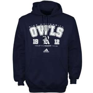  adidas Rice Owls Black School Pride Hoody Sweatshirt 