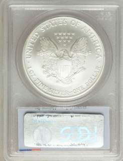 2005 $1 Silver American Eagle Modern Bullion Coin PCGS MS 69 First 