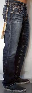 MEK Denim Mens NEW YORK Jeans Straight DB   30 x 34  