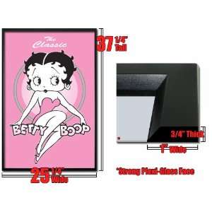   Framed Betty Boop Poster Classic Pink Cartoon Fr24795