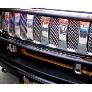  2003 07 Hummer H2 w/OEM Gard GrillCraft Grille   Upper 7PC 