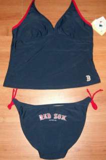 Boston Red Sox Bikini Large Ladies Swim Suit Womens MLB  