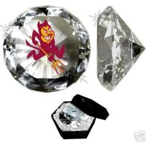   Sun Devils ASU Diamond Shaped Paperweight