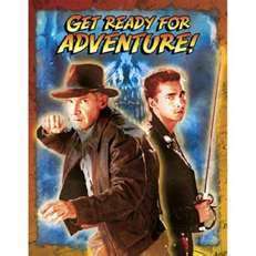 Indiana Jones Party Invitations 8ct  