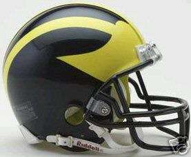 Michigan Wolverines Riddell NCAA Replica Mini Helmet