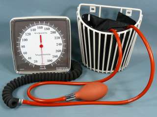 Baum blood pressure guage, 6 aneroid, sphygmomanometer  