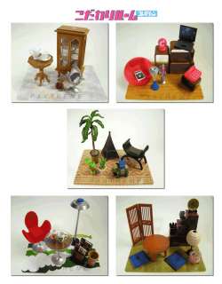 Re ment Room Miniature Furniture Accessories   Set B  