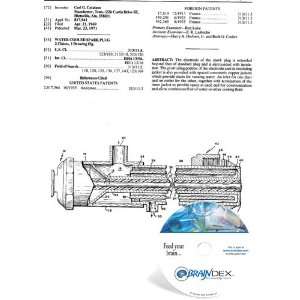  NEW Patent CD for WATER COOLED SPARK PLUG 