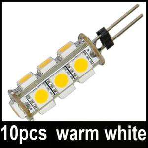   Saving Warm White G4 13 5050 SMD LED RV Boat Light Lamp Bulb 12v