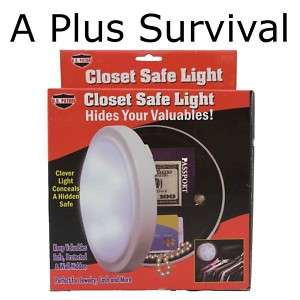 Closet Light Safe   Great for Cash, Jewelry & Valuables  
