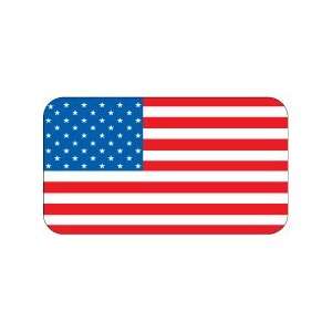  Mini Decal American Flag 