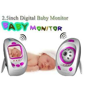 New Style 2.5 inch TFT LCD Screen 2.4Ghz Wireless Digital Baby Monitor 