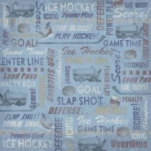 Karen Foster Ice Hockey 12x12 Scrapbooking Paper  