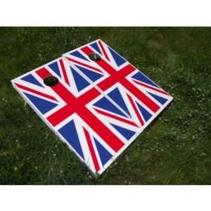  British Flag Tournament Cornhole Set