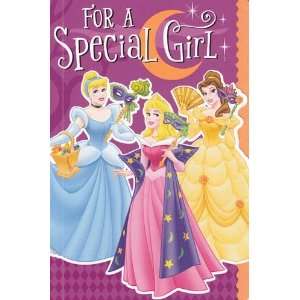  Greeting Card   Halloween Disney Princess For a Special 