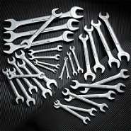 Craftsman 28 pc. Standard and Metric Open End Wrench Set 