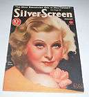 vintage movie magazine   SILVER SCREEN   jan 1930   Lilian Harvey