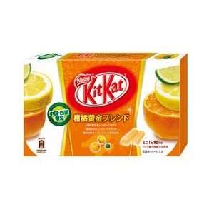   Kit Kat   Kankitsu (Citrus Mix) Chocolate Box 5.2oz (12 Mini Bar