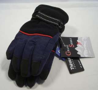   Boys 8 12 Adjustable Waterproof Ski Gloves Snowboarding Winter  