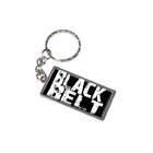 Graphics and More Black Belt Karate   New Keychain Ring