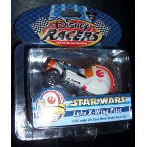  Disney Racers Star Wars   Luke X wing Pilot 1/64 Scale Die 