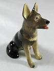 hagen renaker miniature made in america german shepherd dog sitting