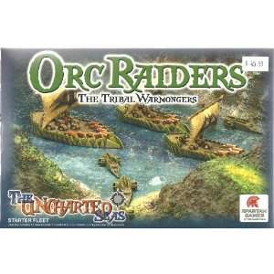  Fleet Orc Raiders The Uncharted Seas Miniature Game Toys & Games