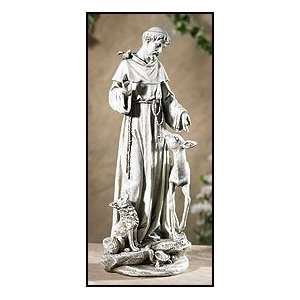   Francis with Deer (Animal) Statue Milagros Avalon Gallery Collection