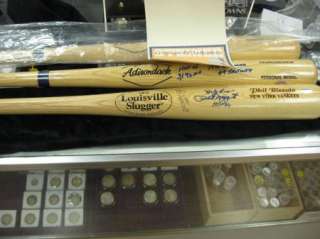   ) HOLY COW PHIL RIZZUTO Autograph Bat Steiner COA *NY Yankees  
