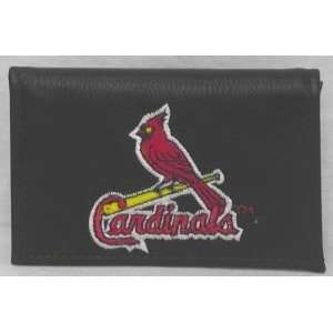  MLB ST LOUIS CARDINALS LEATHER LOGO WALLET Sports 
