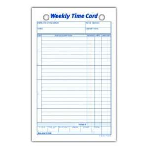  ABF9616ABF   Weekly Time Card