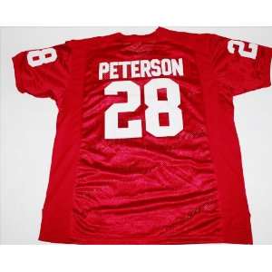 Adrian Peterson Signed Oklahoma Jersey