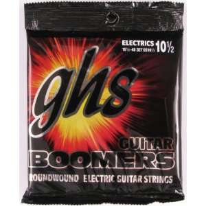 GHS Electric Guitar Boomers Roundwound Light Plus, .0105   .048, GB10 