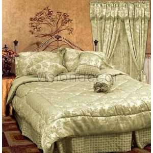   Tone on Tone Queen Bed in a Bag Comforter Bedding Set