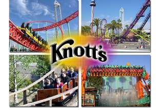  KNOTTS BERRY FARM GENERAL ADMISSION TICKETS COUPON DISCOUNT 