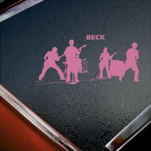  BECK Mongolian Chop Squad Pink Decal Anime Window Pink 