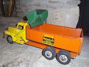 Vintage Buddy L Scoop and Dump Truck  