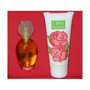 CHLOE NARCISSE Perfume. 2 PC. GIFT SET ( EAU DE TOILETTE SPRAY 1.7 oz 